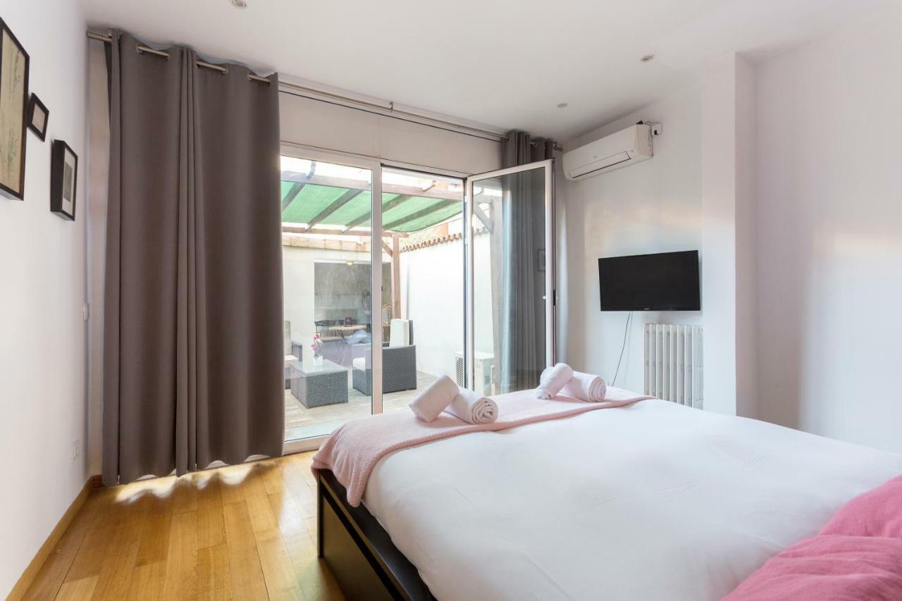 1229 - Awesome City Center Apartment With Terrace บาร์เซโลนา ภายนอก รูปภาพ