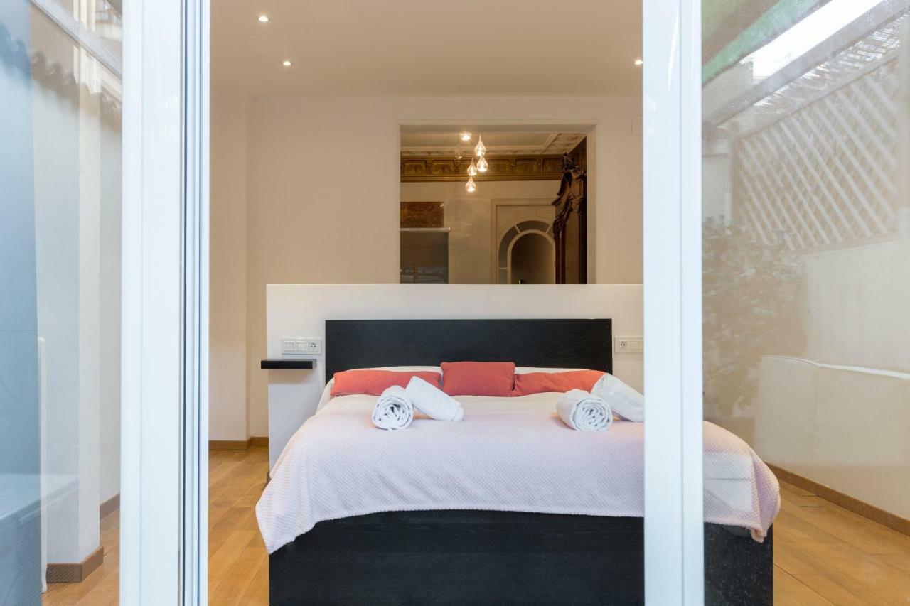 1229 - Awesome City Center Apartment With Terrace บาร์เซโลนา ภายนอก รูปภาพ